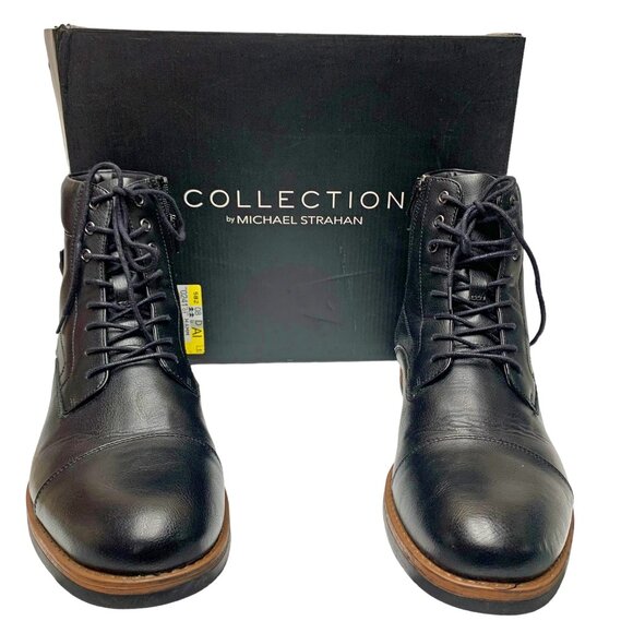Collection‎ by Michael Strahan Jay Lace Up Cap To Boots - Picture 1 of 12